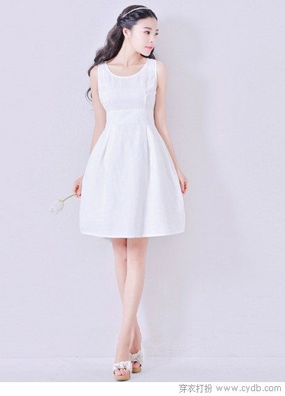 小白裙 不是只有仙气